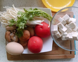 トマトバクテリアの豆腐のスープの実践測定手順1
