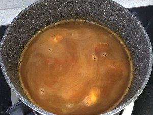 The practice measure of tomato egg beautiful soup 3