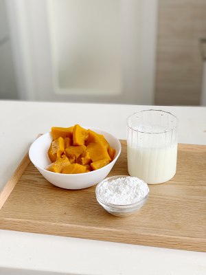 The suckles sweet pumpkin congee practice measure that sweet silk slips 1