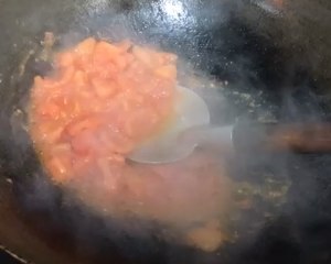 Can mix the practice measure of the boiling water of dawdle of tomato young soya bean that the meal has 7