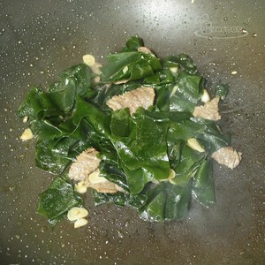 The practice measure of soup of Han type kelp 5