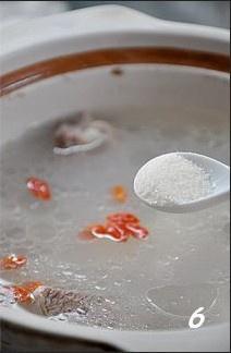 メダカヤムチョップ6のスープの実り方