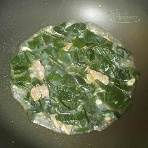 The practice measure of soup of Han type kelp 6