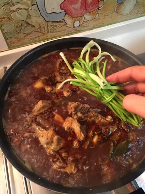 The practice measure that hall Mom teachs you to do chaffy dish of scorpion of red soup sheep 26