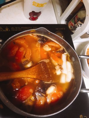 Gigantic the practice measure of soup of delicious New Year cake 6