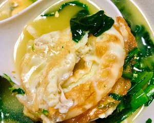 The practice measure of soup of egg of green vegetables of ｜ of quick worker soup 9