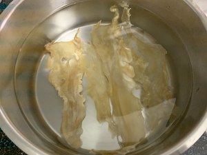 The practice measure of chicken broth of abalone of golden soup beautiful glue 1