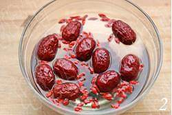 The practice measure of water of brown sugar of medlar of red jujube longan 2