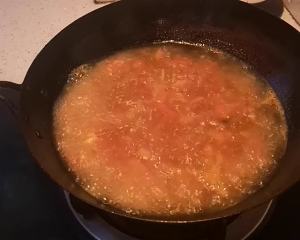 Tomato egg soup, the secret practice move that an egg makes one boiler egg spend 9