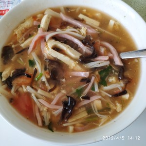 The practice measure that loves vinegar-pepper soup most 9