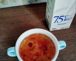 The practice measure of colour a thick soup of beauty of swallow of snow of rice of horn of peach glue black 8