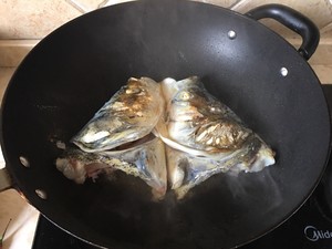 The practice measure of soup of piscine head bean curd 7