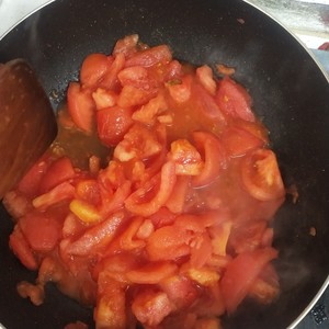 The practice measure of tomato sirlon soup 8