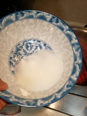 The practice measure of tomato egg soup 3
