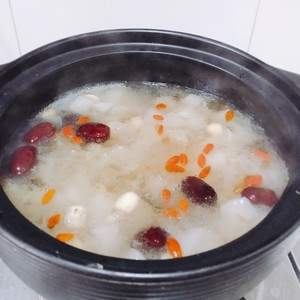The practice measure of a thick soup of tremella of eight treasures of preserve one's health of ｜ of soup a thick soup 5