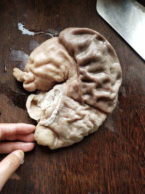 < chicken broth of peppery pig abdomen > , I am super favorite smell, the practice measure of glad small hutch 1