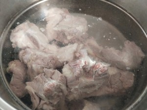 Bone of sauce sweet beefsteak (sweet Shang Nong of fleshy sodden bone is delicious) practice measure 1