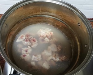 The practice measure of the soup of chop of lotus lotus root of division elder sister 2