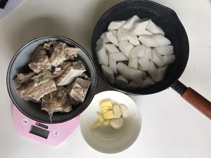 The practice measure of the chop of yam of ｜ of soup a thick soup that stew 1