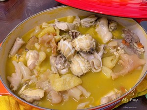 The practice measure of chicken broth of abalone of golden soup beautiful glue 8