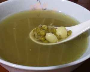The practice measure of soup of cool and refreshing gram 5