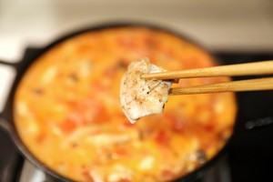Flesh of drumstick of the tomato dawdle that stew [boreal vessel cookbook] practice measure 6