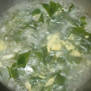 The practice measure of soup of Han type kelp 7