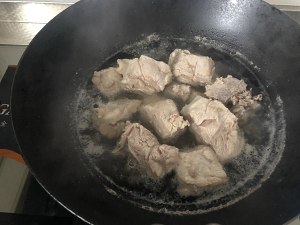 The practice measure of soup of bone of snow pear pig 2