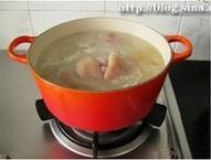 The practice measure of soup of foot of pig of soya bean earthnut 4