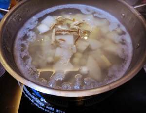 Relieve a cough the practice measure of soup of pear of wet one's whistle 4