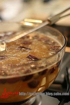 The practice measure of soup of tremella of red jujube lotus seed 6