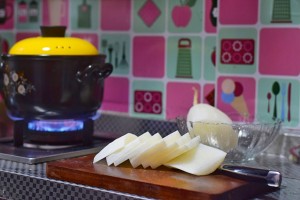 Qiu Dongzi fills - the practice measure of soup of white turnip sirlon 4