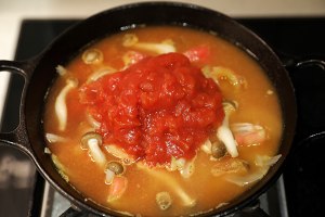 Flesh of drumstick of the tomato dawdle that stew [boreal vessel cookbook] practice measure 5