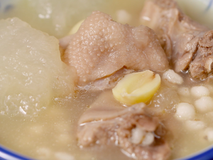[soup of old duck of dried tangerine or orange peel] the boiling water that drinks Cantonese Bao, dog days is not flustered! practice measure 5