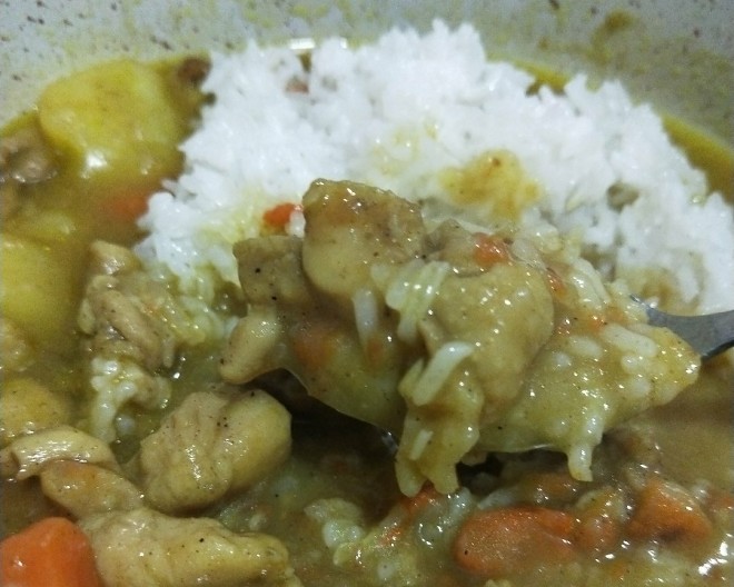 
The practice of curry chicken meal, how is curry chicken meal done delicious