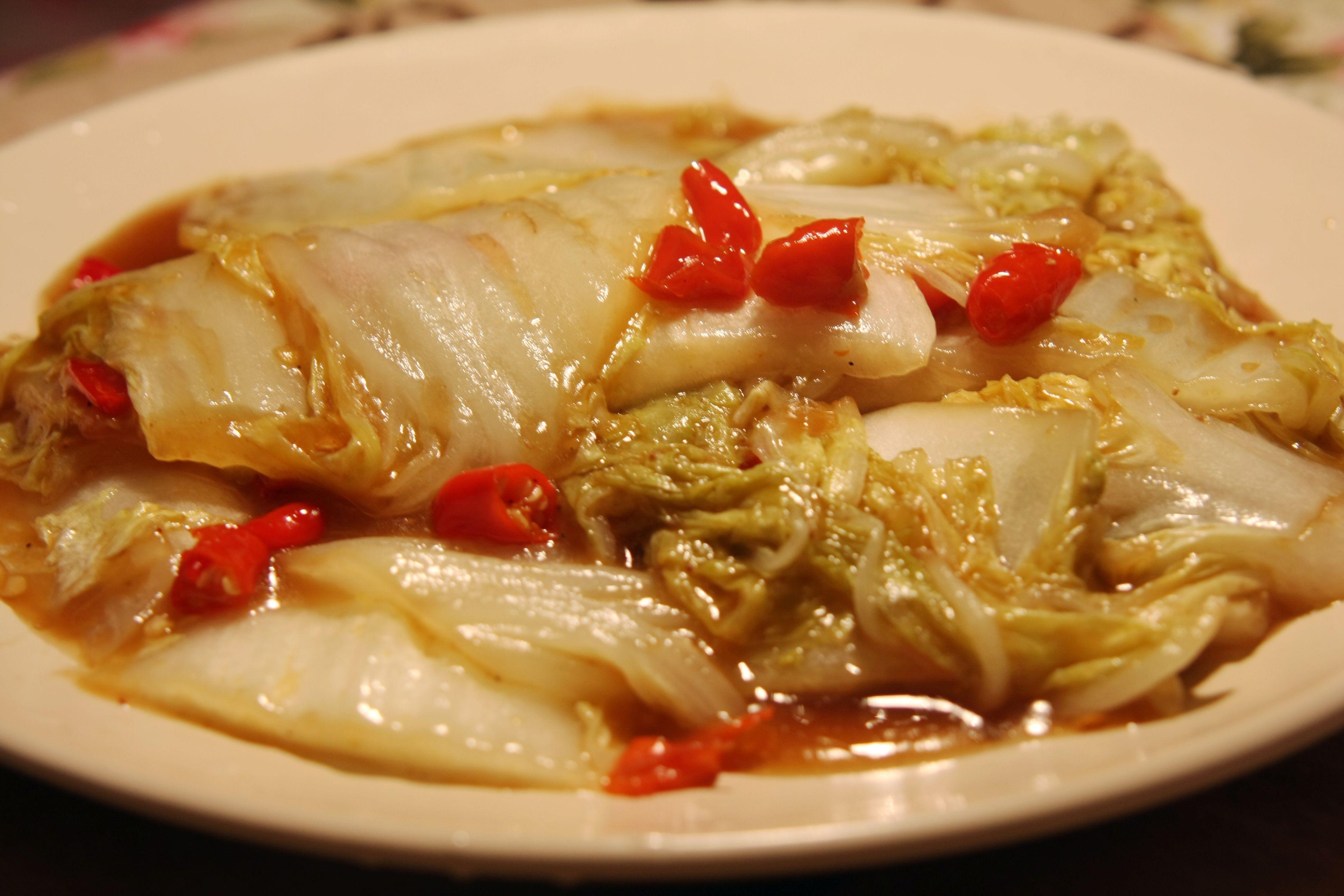 
The practice of acerbity hot Chinese cabbage, how is acerbity hot Chinese cabbage done delicious