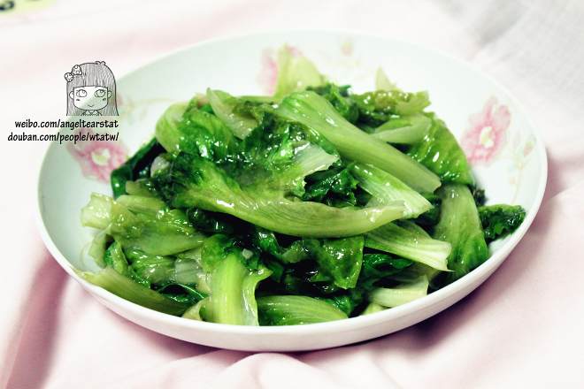 
The practice of garlic Chengdu lettuce, how is garlic Chengdu lettuce done delicious