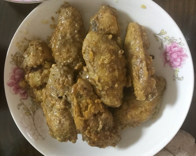 
The practice of wing of salty yoke chicken, how is wing of salty yoke chicken done delicious