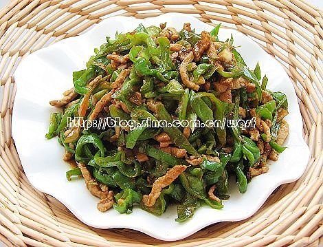 
The practice of shredded meat of authentic green pepper, how is the most authentic practice solution _ done delicious
