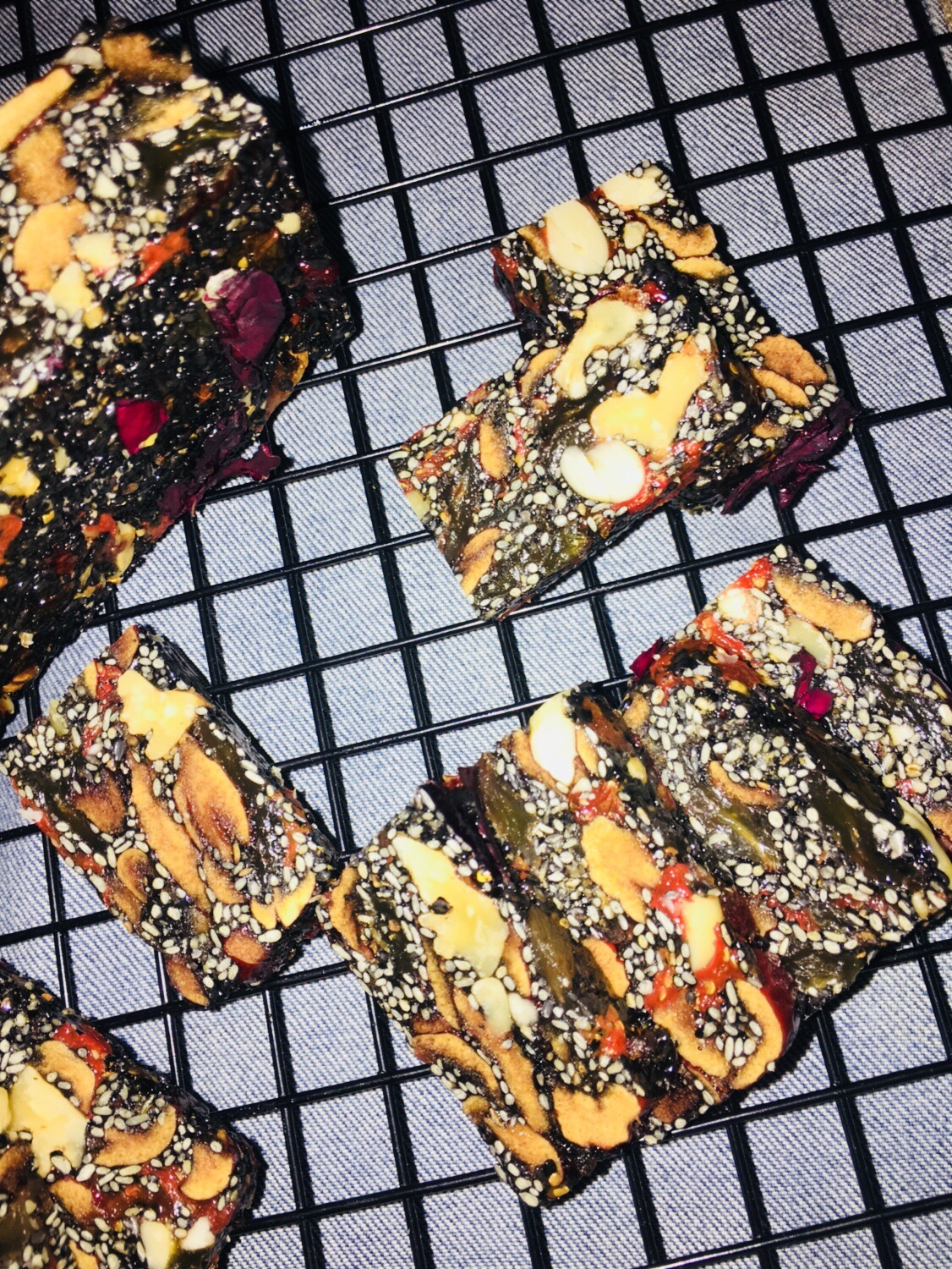黒ごまの泣く栄養のケーキへのおいしい練習