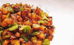 Kung-pao chicken (accuse tomato patch) practice measure 19