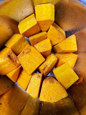 The pumpkin that bake (edition of air blast boiler) practice measure 7