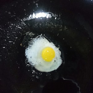 ウズラの卵2を炒める練習対策