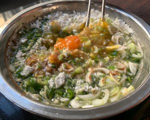チリシチューチャイルド-巨大な米の東北の大きな野菜の実践対策4