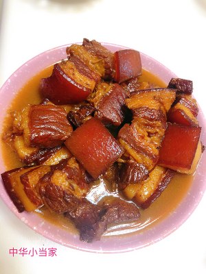 The practice measure of flesh of braise in soy sauce of the daily life of a family 7