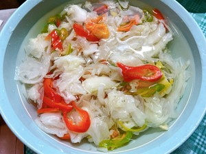 Do now eat ～ bright now the practice measure of fragile hot Chinese cabbage 5