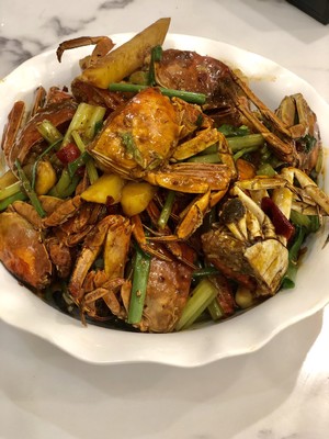 The practice measure of sweet hot crab 12