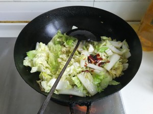 The practice measure of super and simple vinegar smooth Chinese cabbage 4