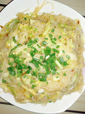 The practice measure of the vermicelli made from bean starch that include course 9