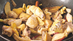 Ground boiler chicken + contain red oil [graceful feed rude language] practice measure 7